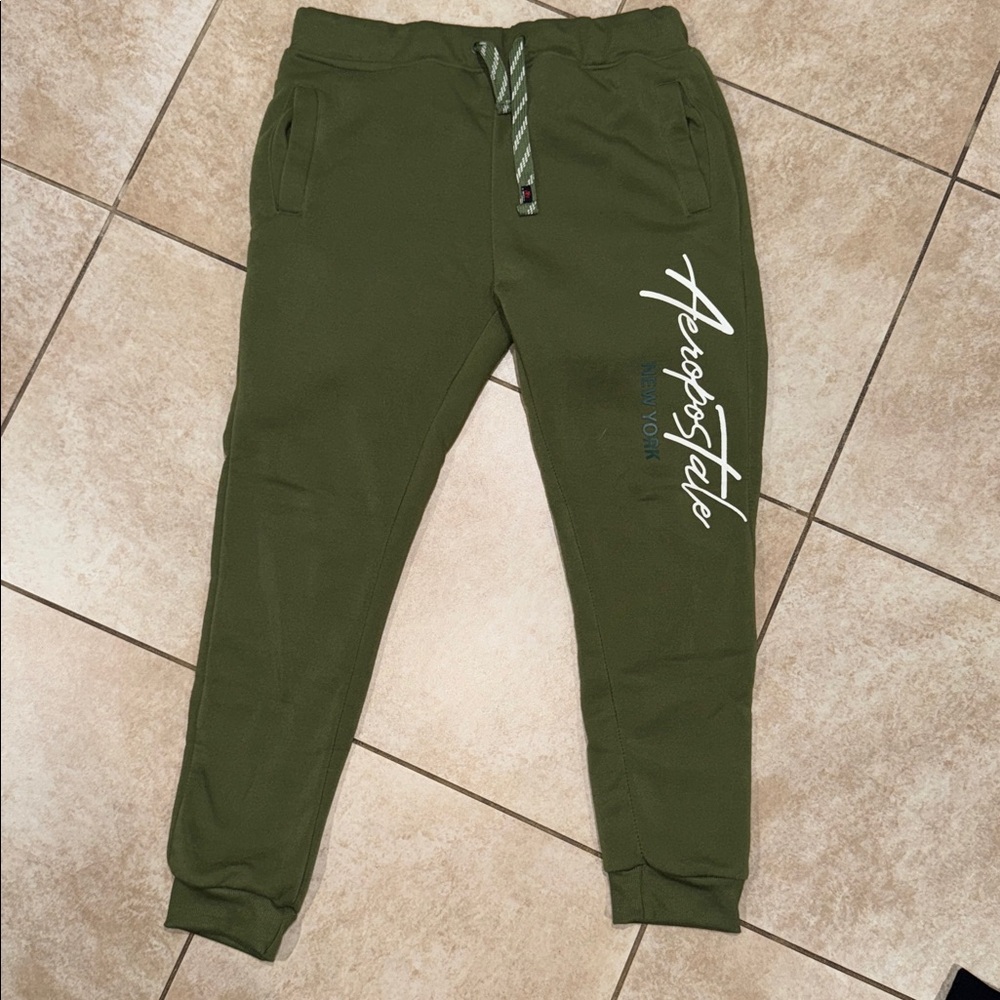 Aeropostale Forest Green Sweatpants